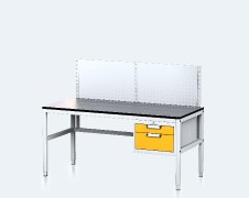 ALGERS Workbench - 1220 - 1460 x 1600 x 700 - container - perfo